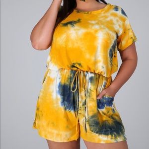 Tie Dye Romper